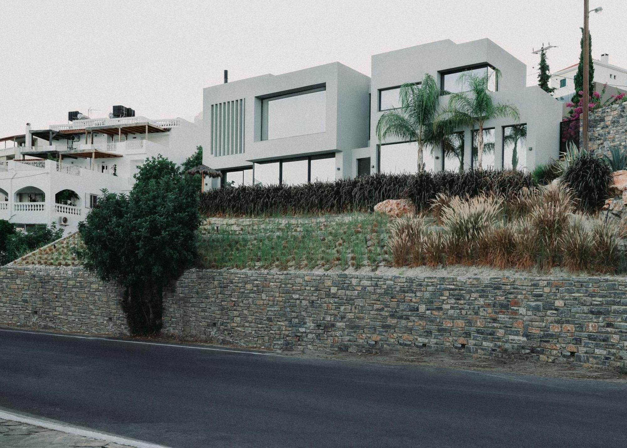 Elounda Gulf Sunrise Villa Exterior foto