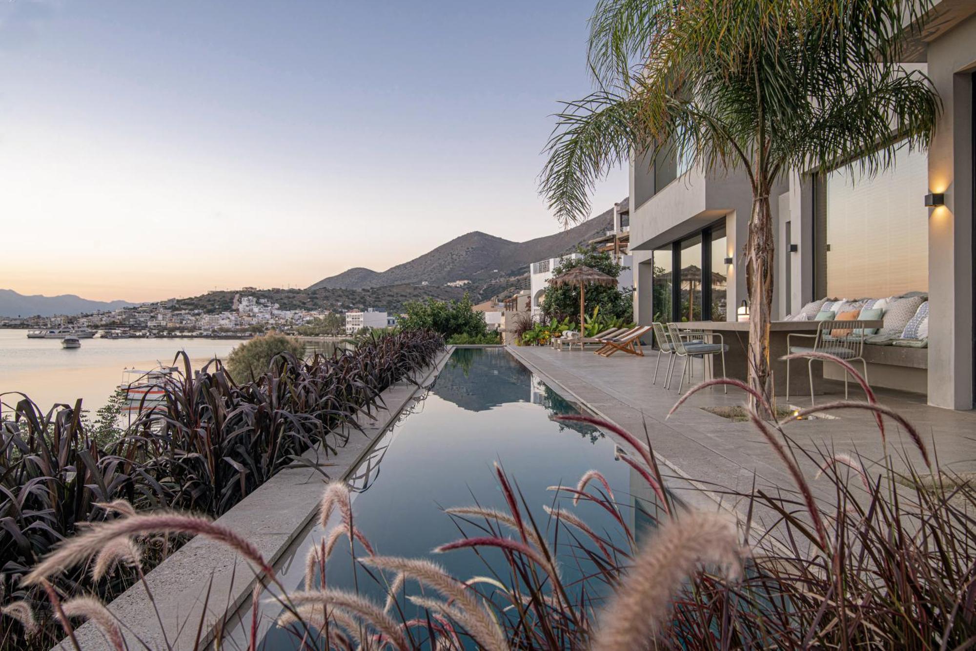 Elounda Gulf Sunrise Villa Exterior foto